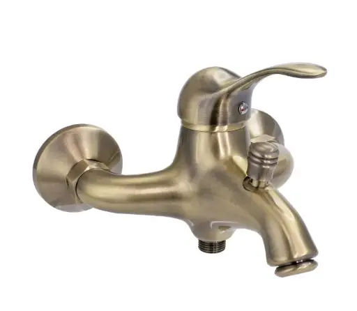 [37026] Seinäsekoittaja RETRO antiikkimessinki