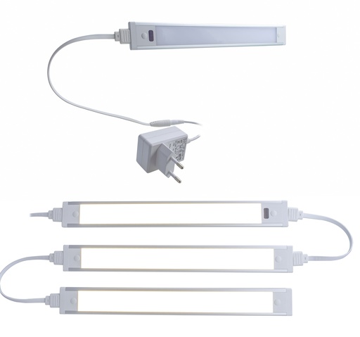 [41469] Listavalaisin 3x3W, 300 mm 3x140 lm liiketunnistimella