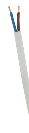 [41620] Asennuskaapeli MSO 2x0,75 N 100 m valkoinen