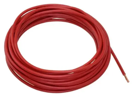 [41998] Autojohto AJ 2,5 K2 punainen 10 m