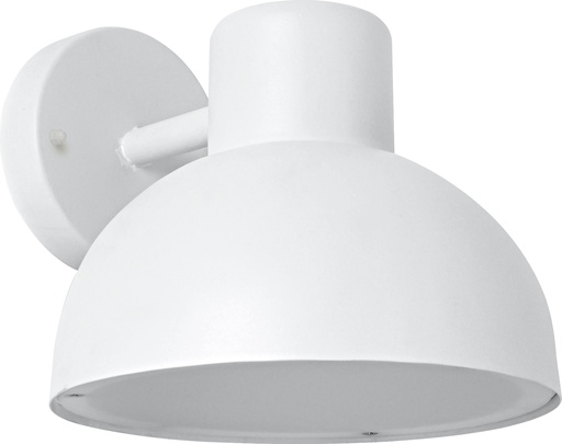 [48006] Seinävalaisin PISPALA E27 IP44 valkoinen