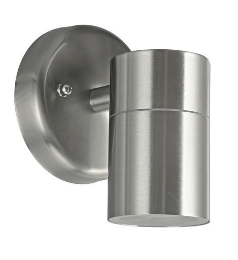 [48032] Seinävalaisin AMURI GU10 alas IP44 teräs