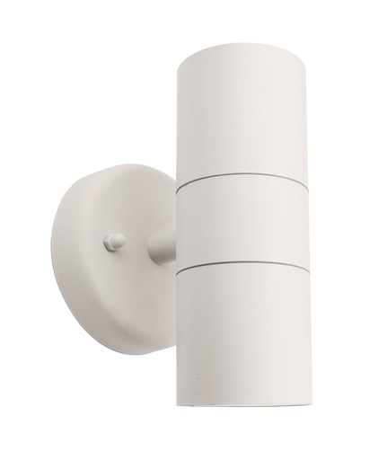 [48034] Seinävalaisin AMURI 2xGU10 IP44 valk YL-AL