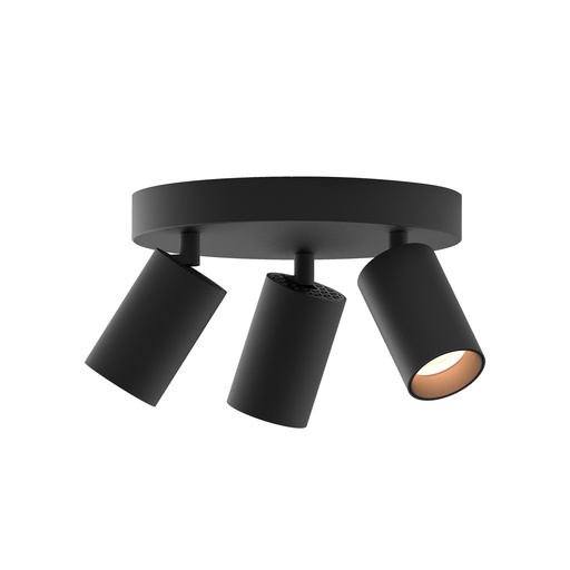 [83034] Kattovalaisin PRIMUS 3-os GU10 musta