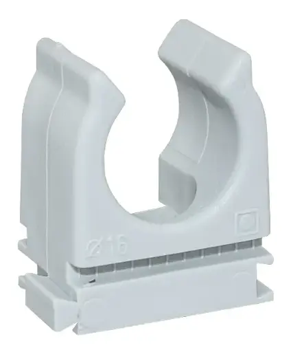 [91416] Putkikiinnike muovia 16 mm putkelle 5 kpl