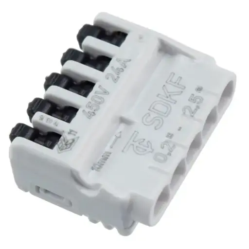 [91585] Vipuliitin 5-osainen 0.2-5 mm² 5 kpl