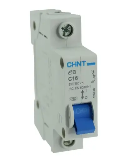 [93216] Johdonsuoja-automaatti 16A 1-napainen C-käyrä irto