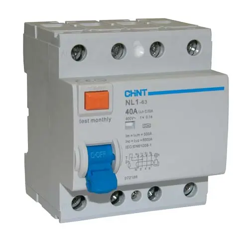 [93244] Vikavirtasuoja 4N 30mA A 40A irto