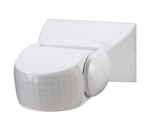 [93532] Liiketunnistin 180° IP65 valkoinen