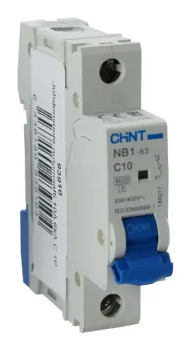 [93910] Johdonsuoja-automaatti 10A 6kA C 1P irto