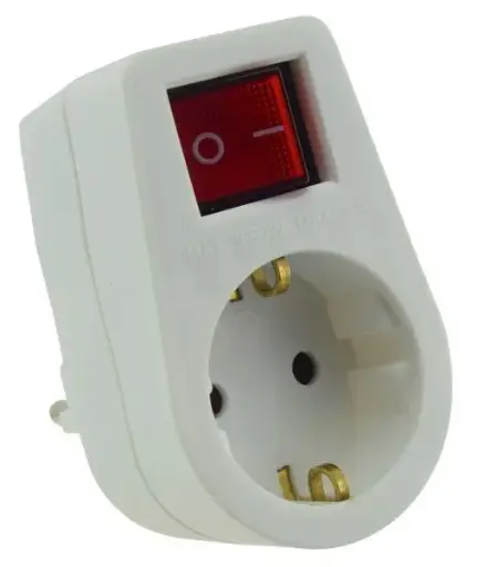 [94004] Haaroituskosketin 1-osainen kytkimellä maadoitettu