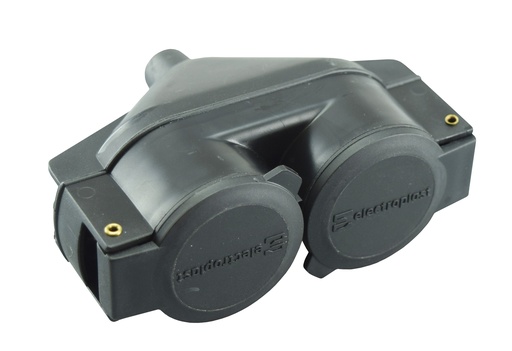 [94042] Jatkopistorasia 2-osainen Electroplast IP44