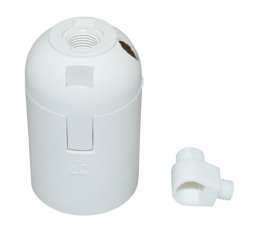 [94412] Lampunpidin E27 valkoinen