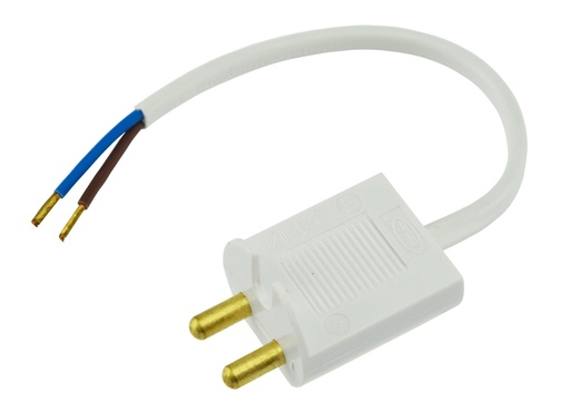 [94466] Valaisinpistotulppajohto 15 cm maadoittamaton