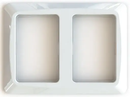 [96218] Peitelevy 2-osainen 85x55 mm Etman