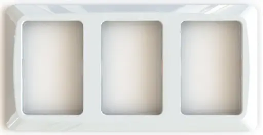 [96219] Peitelevy 3-osainen  85x55 mm Etman