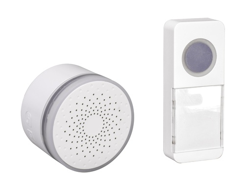 [98297] Ovikello langaton 230V valkoinen