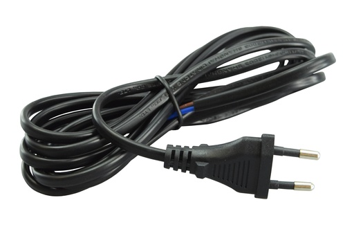 [99401] Pistotulppajohto 2,5 m musta