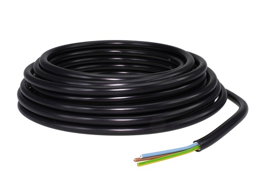 [420152] Asennuskaapeli MMJ 3x1,5S 5 m musta