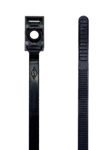 [835930] Nippuside ruuvikiinnitys 7x165 mm musta 10 kpl