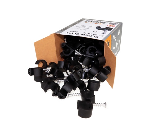 [1345119] Ruuvikiinnike SC-C4 18-22 5x45 T-20 musta 50 kpl