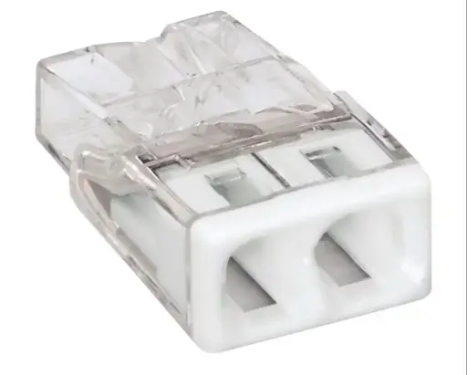 [60473972] Wago rasialiitin 2-napainen 0.5-2.5mm² 40 kpl