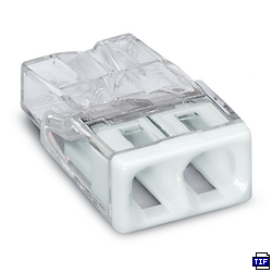 [2273-202] Wago rasialiitin 2-napainen 0.5-2.5 mm² 100 kpl