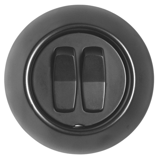 [WDE007017] Kytkin Schneider Renova 5 kruunu uppo musta