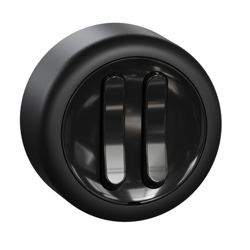 [WDE016216] Kytkin Schneider Renova 5 kruunu pinta IP21 musta